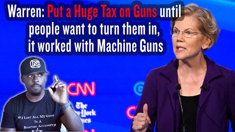 Elizabeth Warren 4th Debate: Put a huge Tax on Guns until people want to turn them in