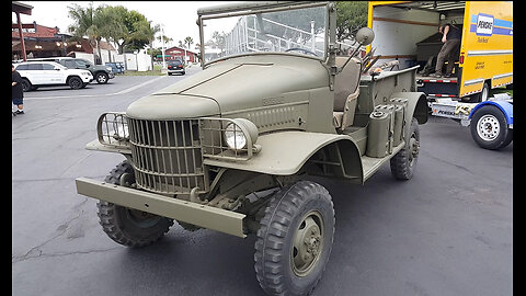 WWII DODGE MILITARY TRUCK - FULLY RESTORED & WORKING