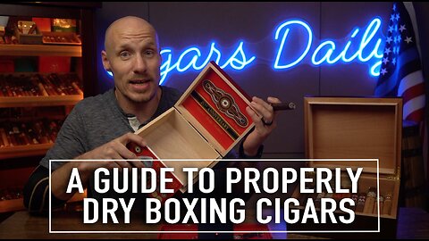 Unlocking the Full Flavor of Your Cigars: A Guide to Properly Dry Boxing