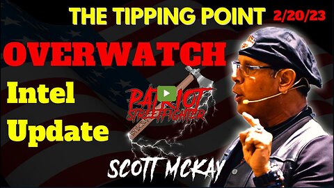 2.20.23 "The Tipping Point" on Revolution.Radio in STUDIO B, OVERWATCH Intel Update