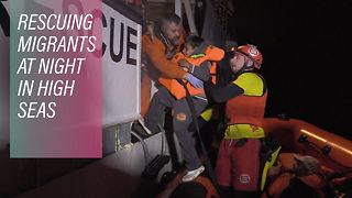 134 Migrants rescued in the Mediterranean