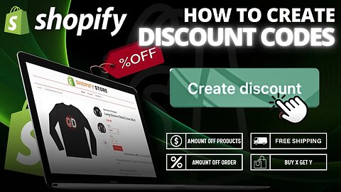 Create Shopify Discount Codes & Automatic Discounts | Shopify Discounts Tutorial