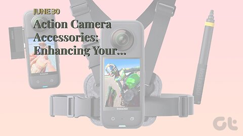 Action Camera Accessories: Enhancing Your Filming Experience with the Insta360 GO 3 BestDealG...