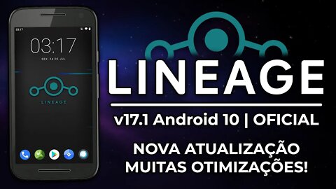 NOVA LINEAGE OS 17.1 OFICIAL/UNOFFICIAL | Android 10.0 Q | MAIS OTIMIZADA E PARA VÁRIOS SMARTPHONES!