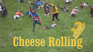 Funny Cheese Rolling 😂 #Shorts