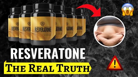 Resveratone Weight Loss Supplement - THE REAL TRUTH EXPOSED 😱 Is Resveratone Scam?