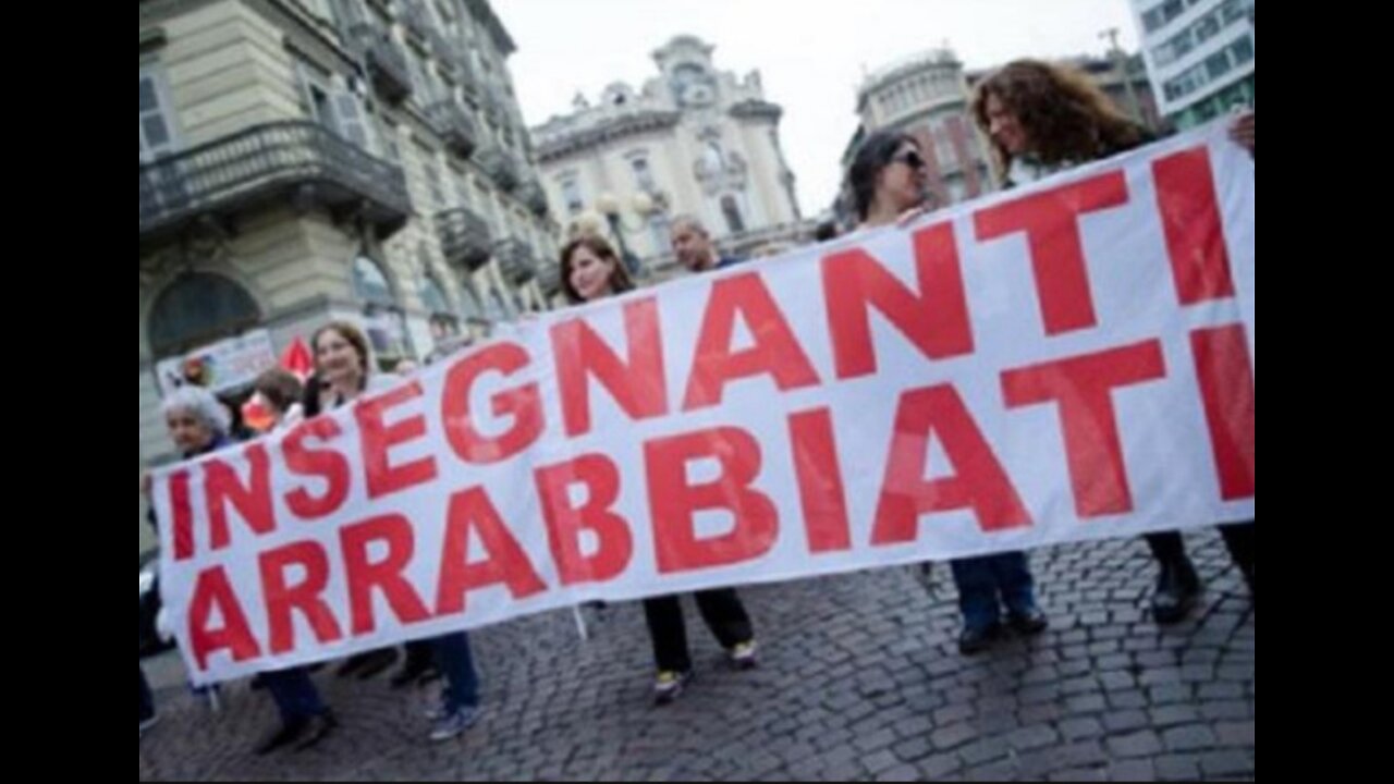 DIRETTA LIVE DA TRIESTE - MANIFESTAZIONE DEGLI INSEGNANTI