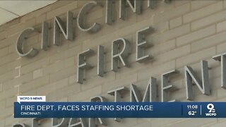 Cincinnati Fire Department facing staffing shortage