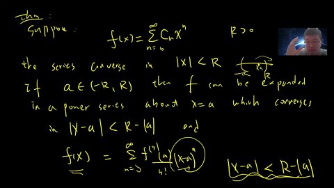 The connection from power series to Taylor series