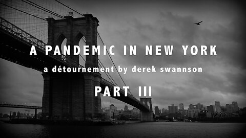 A PANDEMIC IN NEW YORK | Part III — June 2020