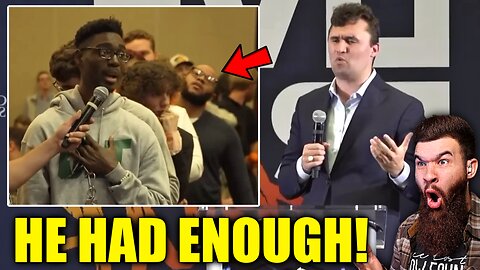 HE WALKED OFF! Charlie Kirk GOT BRUTALLY HONEST With This Woke College Student