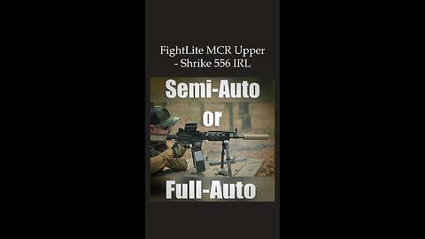FightLite MCR Upper - Shrike 556 IRL