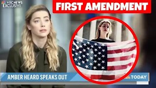 CLIP | Amber Heard Interview | First Amendment Champion!