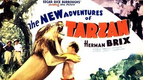 THE NEW ADVENTURES OF TARZAN (1935)--a colorized 12-chapter serial in one video.