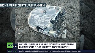 Ukrainische S-300-Rakete schlägt in Weißrussland ein