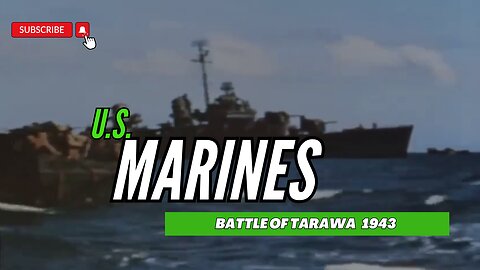 The Pacific Theater: Battle of Tarawa in Color - USMC vs. Japanese Forces