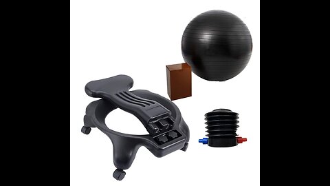 Stability Ball Chair for Office - Ergonomic SeatingLabor Birthing PregnancyYoga Balance Stabi...