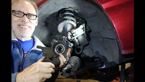 Replacing the Front Wheel Bearing on a Ford Contour