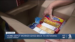 Colerain Home Depot workers give back to veterans