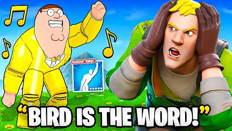 Trolling With “Bird Is The Word” Emote In Fortnite!