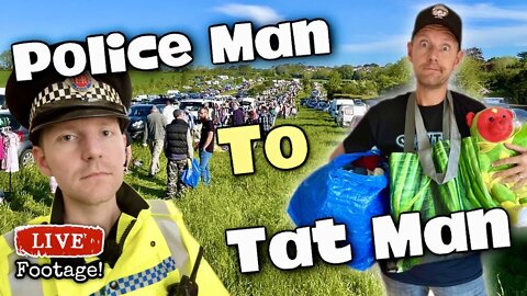 I Went From Police Man To Tat Man! | Torbay Car Boot Sale Raid