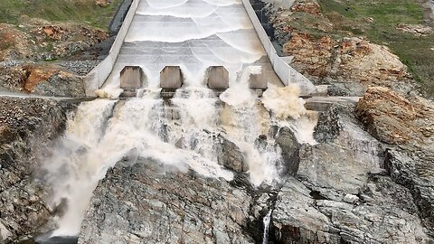 Oroville Spillway January 31, 2024