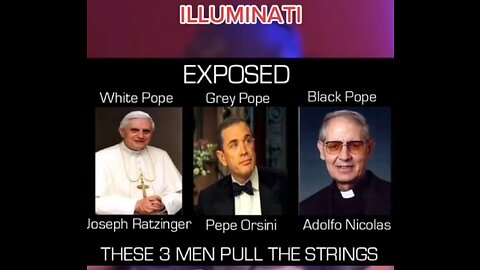 The Orsinis - ILLUMINATI - BLACK NOBILITY and the WHITE, GREY snd BLACK POPES - NAZIS = ZIONISTS