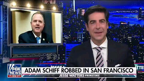 Title: "California Turmoil: Politician Adam Schiff Targeted"