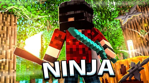 O MELHOR Minigame do Minecraft de kit NINJA ~ HG