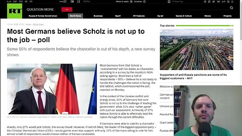 Most Germans believe Scholz is not up to the job