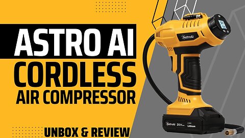 Best Tire Inflator AstroAI Portable Air Compressor Review