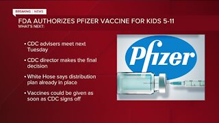 FDA issues emergency approval Pfizer's COVID-19 vaccine for kids as young as 5