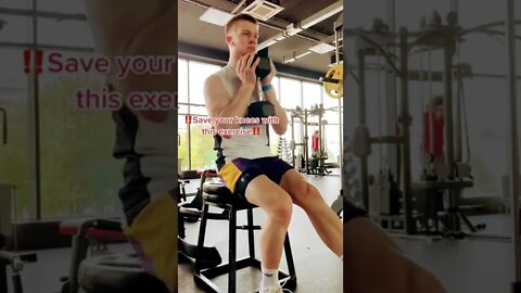 ‼️SAVE YOUR KNEES WITH THIS EXERCISE‼️
