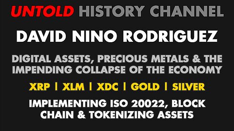 Digital Assets | Precious Metals | Economic Collapse | Discussion with David Nino Rodriguez