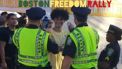 30th Anniversary Of 1st Amendment Boston Freedom Rally "HEMPFEST". Right to Gather and Protest.
