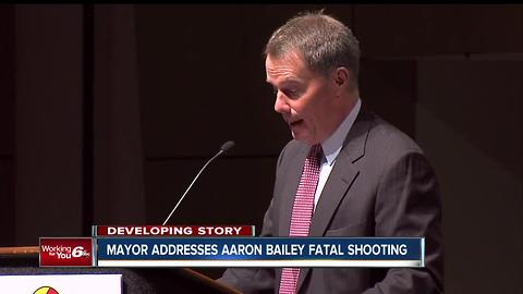 Indianapolis Mayor Joe Hogsett says he is 'accountable' for the deadly police shooting of Aaron Bailey