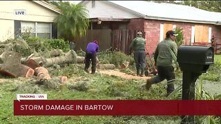 Rebecca Petitt in Polk County | Storm damage update in Bartow