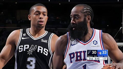 San Antonio Spurs vs Philadelphia 76ers - Full Game Highlights - October 22, 2022 NBA Season