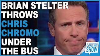 Brian Stelter Throws Chris Chromo Under The Bus