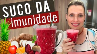 SUCO PARA AUMENTAR A IMUNIDADE