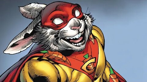 Captain Carrot de Tierra 26 - Capitán Zanahoria | Captain K'Rot - Roger Rodney Rabbit - DC Comics