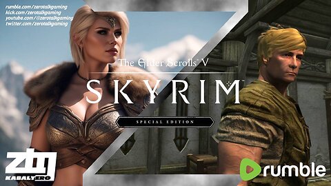 ▶️ ZERO TALK GAMING • SKYRIM SPECIAL EDITION • ANOTHER RESTART [9/15/2023]