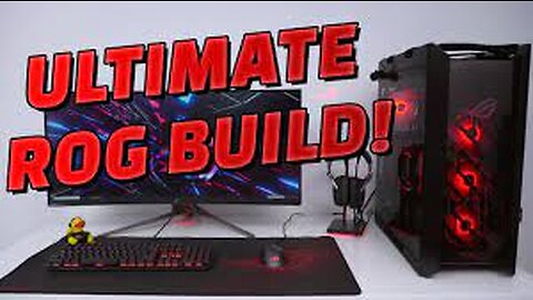 A $3100 ROG Gaming PC Build Part 1 #computer #computersetup #cpu #Shorts