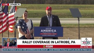 Doug & Rebecca Mastriano Speech: Save America Rally in Latrobe, PA - 11/5/22