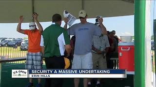 U.S. Open Security a massive undertaking