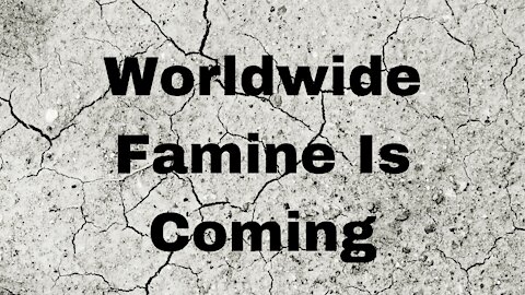 The Coming Famine~ 3rd and 4th Seal of Revelation Bible Study