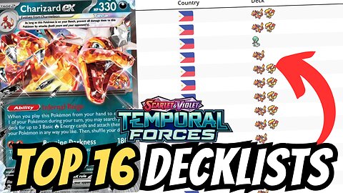 IT'S A SEA OF CHARIZARD EX!! - Top 16 Decklists from Philippines Regional League Vol.3