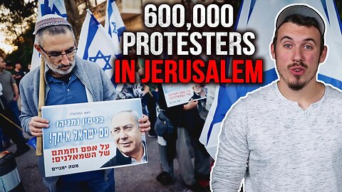 HALF A MILLION Israelis Take to Streets to SUPPORT Netanyahu’s Government