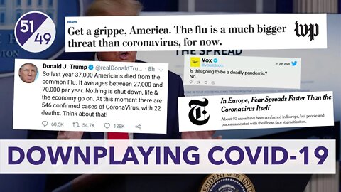 EVERYONE Downplayed Coronavirus (Including Trump, Democrats, and the Media)