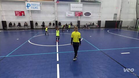 First VEO Futsal Game | 12 Girls Black vs ABK Premier